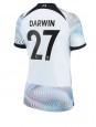 Liverpool Darwin Nunez #27 Auswärtstrikot für Frauen 2022-23 Kurzarm